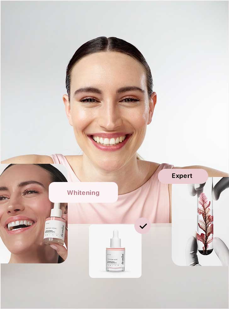 Whiter and healthier teeth
in just 28 days
