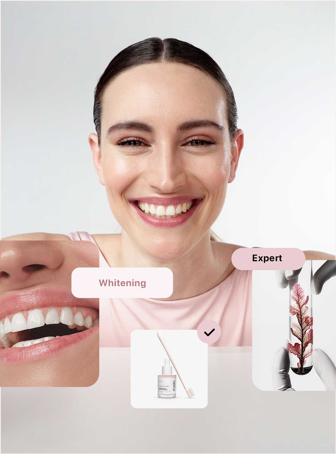 Whiter and healthier teeth
 in just 28 nights